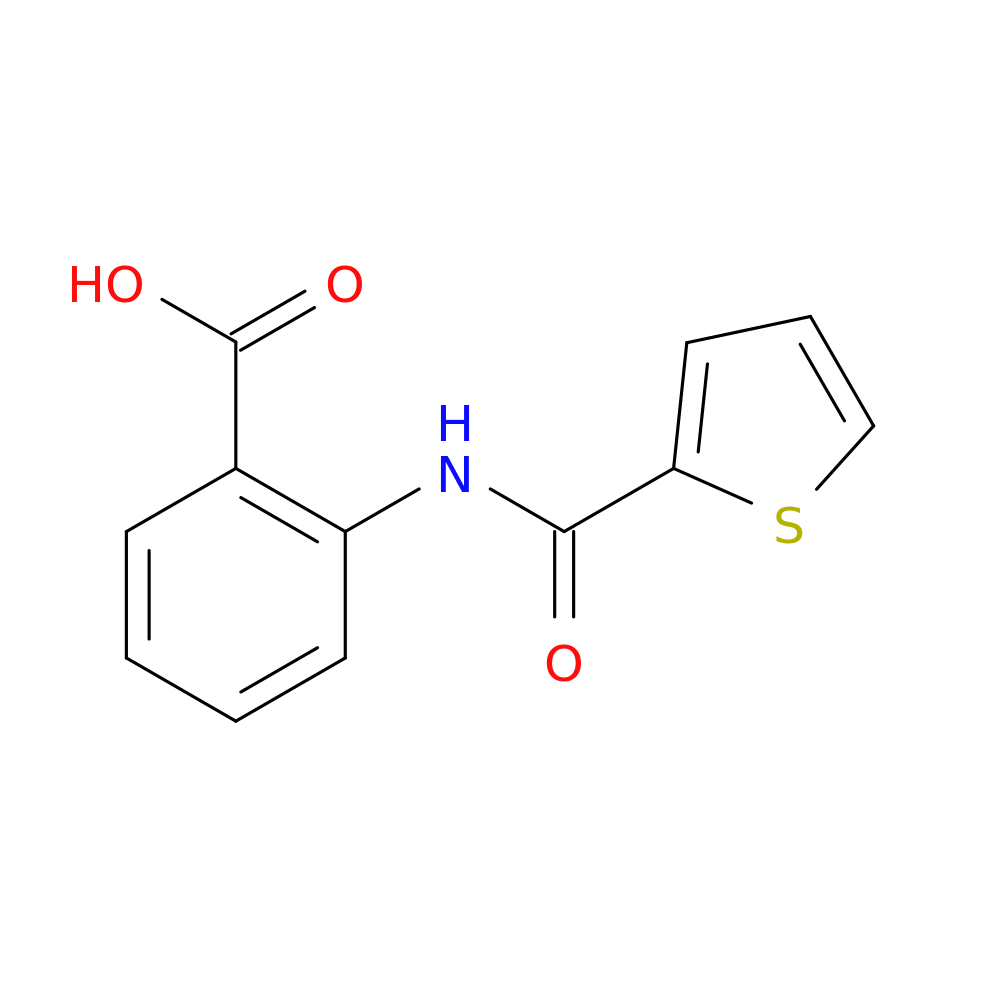 2-(thiophene-2-amido)benzoic acid