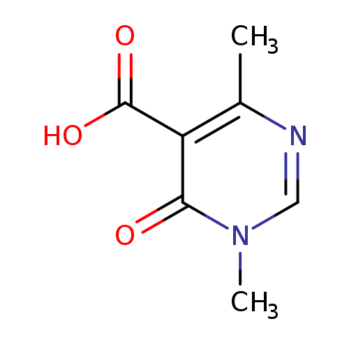 1,4-dimethyl-6-oxo-1,6-dihydropyrimidine-5-carboxylic acid