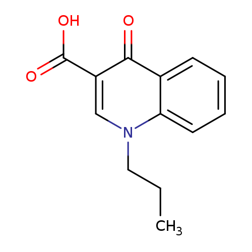 4-Oxo-1-propyl-1,4-dihydroquinoline-3-carboxylic acid