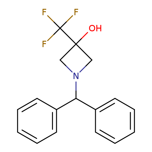 1-Benzhydryl-3-(trifluoromethyl)azetidin-3-ol
