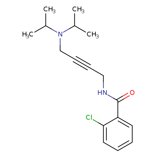 N-{4-[bis(propan-2-yl)amino]but-2-yn-1-yl}-2-chlorobenzamide