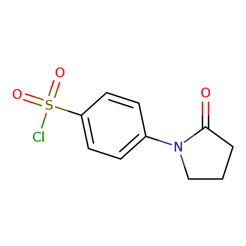 Benzenesulfonylchloride, 4-(2-oxo-1-pyrrolidinyl)-