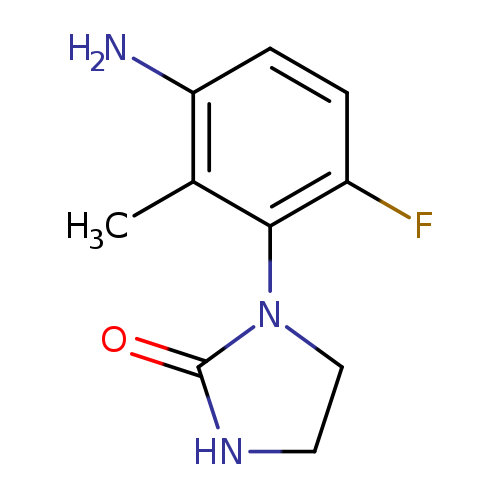 1-(3-amino-6-fluoro-2-methylphenyl)imidazolidin-2-one