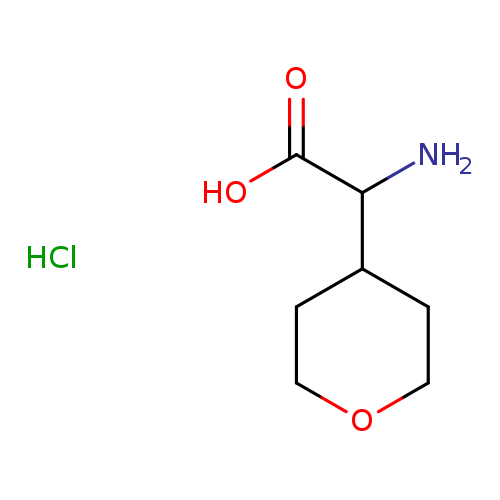2-Amino-2-(tetrahydro-2H-pyran-4-yl)acetic acid hydrochloride