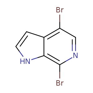 1H-Pyrrolo[2,3-c]pyridine, 4,7-dibroMo-