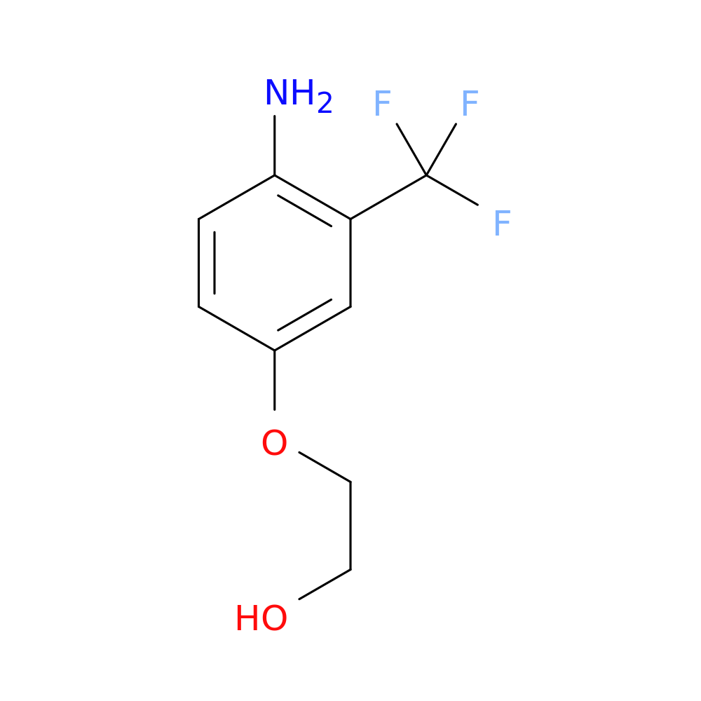 2-[4-amino-3-(trifluoromethyl)phenoxy]ethan-1-ol