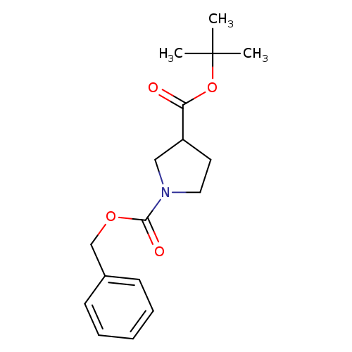 tert-Butyl1-Cbz-pyrrolidine-3-carboxylate