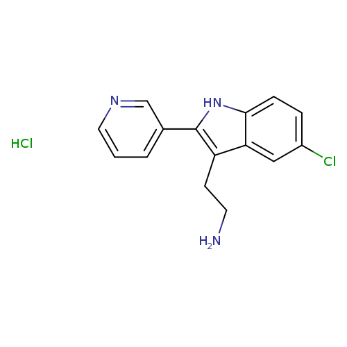 2-(5-Chloro-2-(pyridin-3-yl)-1H-indol-3-yl)ethanamine hydrochloride