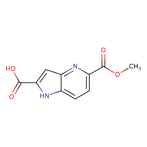 5-(methoxycarbonyl)-1H-pyrrolo[3,2-b]pyridine-2-carboxylic acid