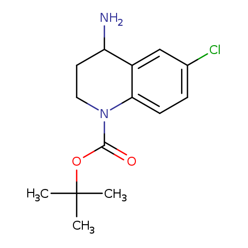tert-butyl 4-amino-6-chloro-1,2,3,4-tetrahydroquinoline-1-carboxylate