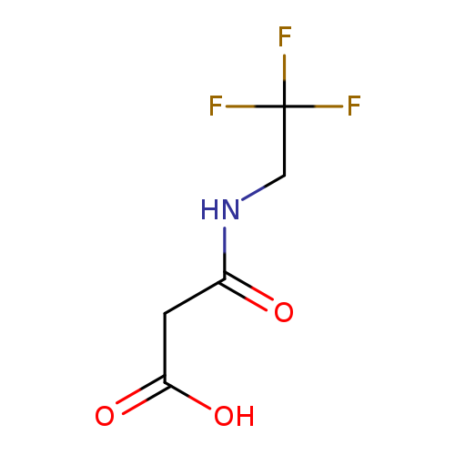 2-[(2,2,2-trifluoroethyl)carbamoyl]acetic acid