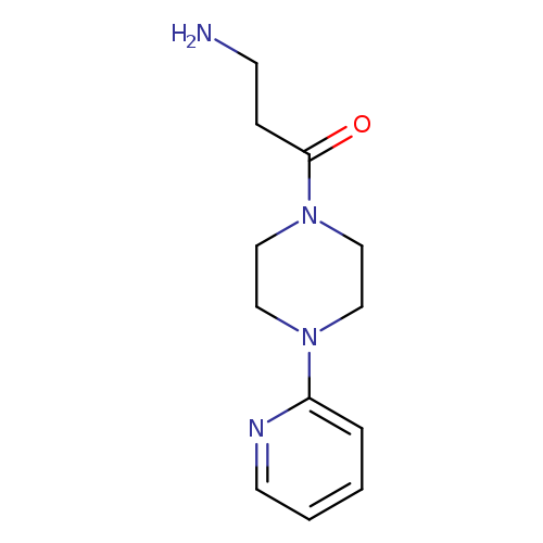 3-amino-1-[4-(pyridin-2-yl)piperazin-1-yl]propan-1-one