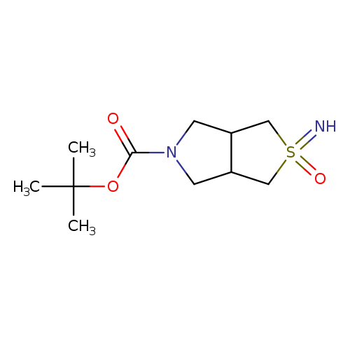 tert-butyl 2-imino-2-oxo-hexahydro-1H-2lambda6-thieno[3,4-c]pyrrole-5-carboxylate