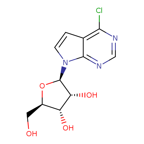 (2R,3R,4S,5R)-2-(4-Chloro-7H-pyrrolo[2,3-d]pyrimidin-7-yl)-5-(hydroxymethyl)tetrahydrofuran-3,4-diol