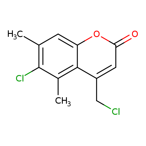 6-Chloro-4-(chloromethyl)-5,7-dimethyl-2H-chromen-2-one