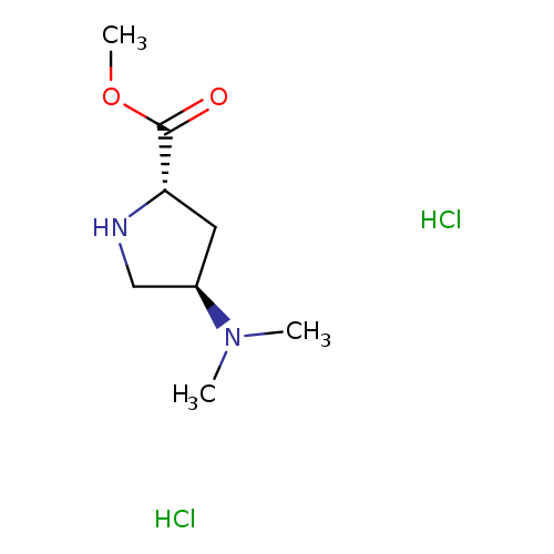 (2S,4R)-Methyl 4-(dimethylamino)pyrrolidine-2-carboxylate dihydrochloride