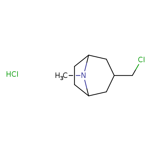 3-(chloromethyl)-8-methyl-8-azabicyclo[3.2.1]octane hydrochloride