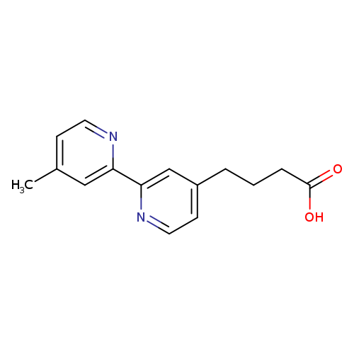 [2,2'-Bipyridine]-4-butanoic acid, 4'-methyl-