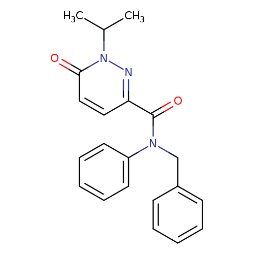 N-benzyl-6-oxo-N-phenyl-1-(propan-2-yl)-1,6-dihydropyridazine-3-carboxamide