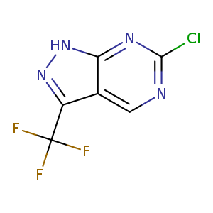 6-Chloro-3-trifluoromethyl-1H-pyrazolo[3,4-d]pyrimidine