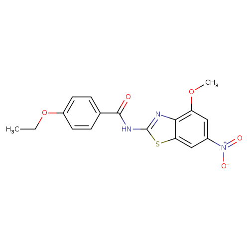 4-ethoxy-N-(4-methoxy-6-nitro-1,3-benzothiazol-2-yl)benzamide