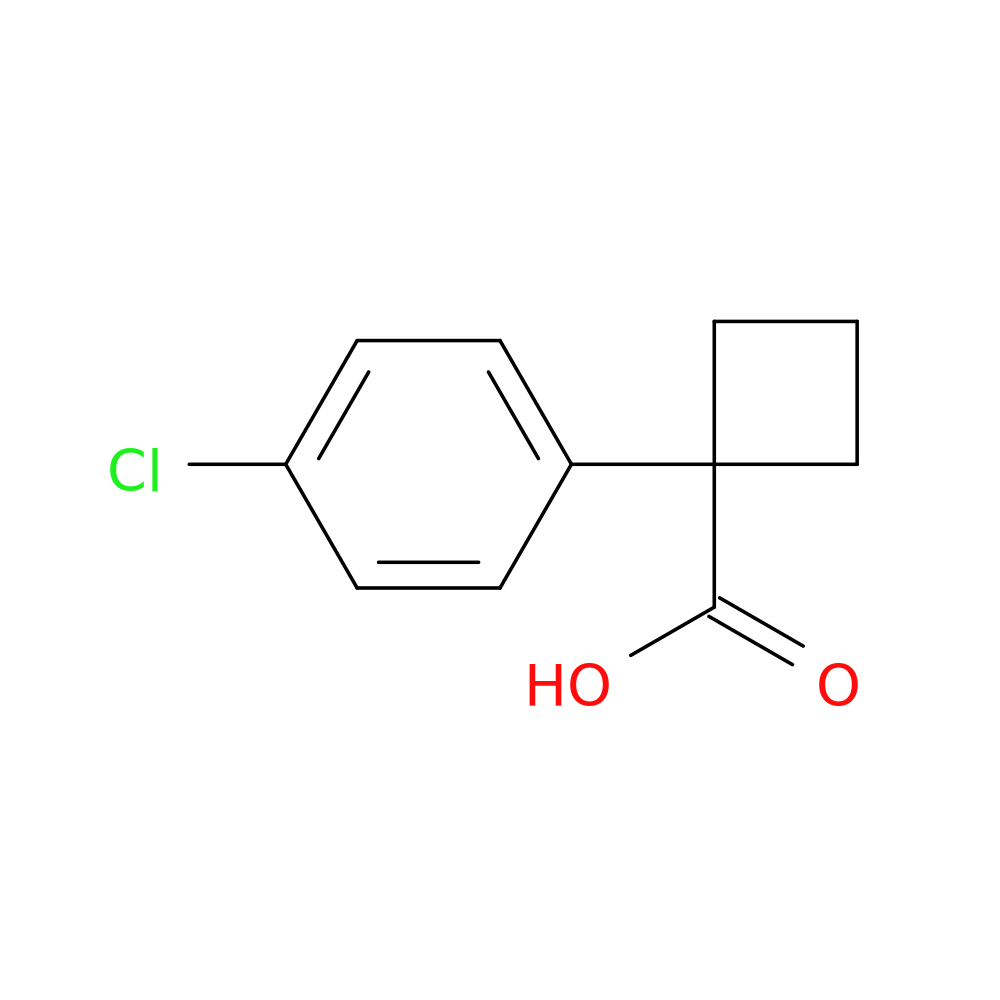1-(4-Chlorophenyl)cyclobutanecarboxylic acid