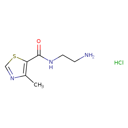N-(2-aminoethyl)-4-methyl-1,3-thiazole-5-carboxamide hydrochloride
