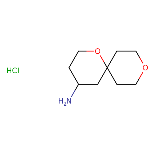 1,9-Dioxaspiro[5.5]undecan-4-amine hydrochloride