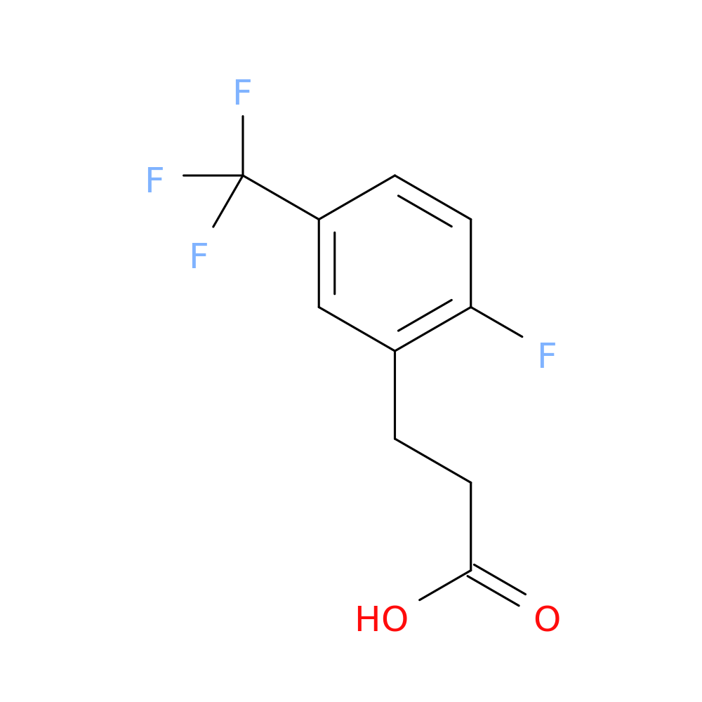 3-(2-Fluoro-5-(trifluoromethyl)phenyl)propanoic acid