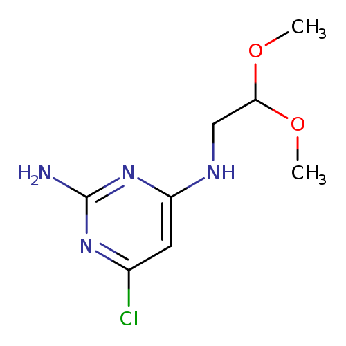 6-Chloro-n4-(2,2-dimethoxyethyl)pyrimidine-2,4-diamine
