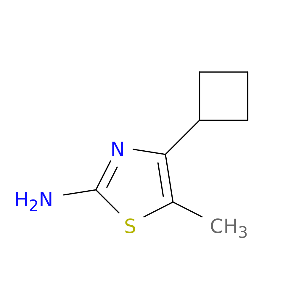 4-cyclobutyl-5-methyl-1,3-thiazol-2-amine