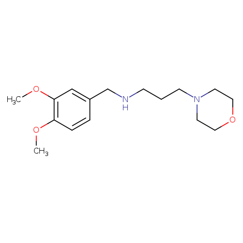 N-(3,4-Dimethoxybenzyl)-3-morpholinopropan-1-amine