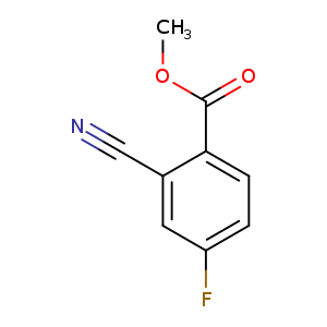 Benzoic acid, 2-cyano-4-fluoro-, methyl ester