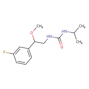 1-[2-(3-fluorophenyl)-2-methoxyethyl]-3-(propan-2-yl)urea