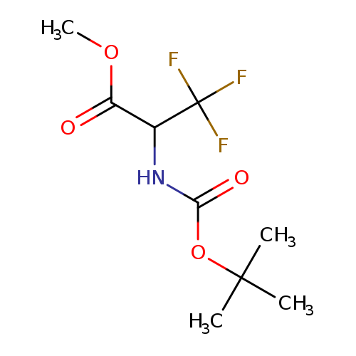 (R)-Methyl 2-((tert-butoxycarbonyl)amino)-3,3,3-trifluoropropanoate