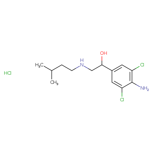 4-AMino-3,5-dichloro-α-[[(3-Methylbutyl)aMino]Methyl]benzeneMethanol Hydrochloride