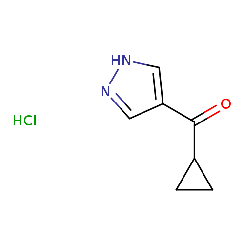 4-cyclopropanecarbonyl-1H-pyrazolehydrochloride