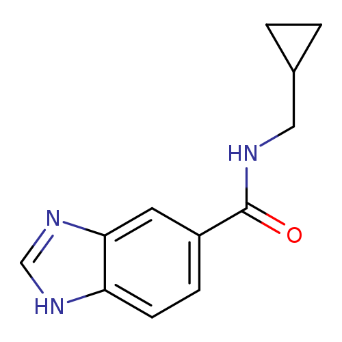 N-(Cyclopropylmethyl)-1h-1,3-benzodiazole-5-carboxamide
