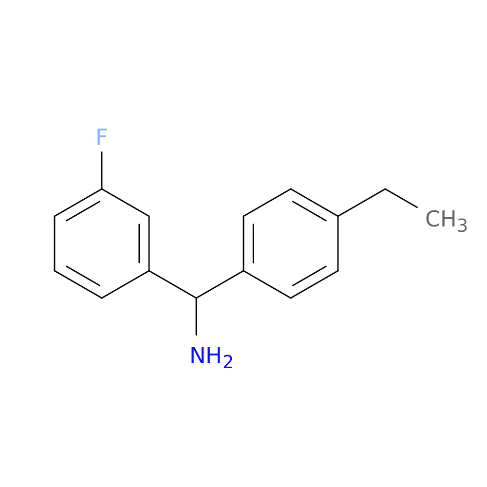 (4-EThylphenyl)(3-fluorophenyl)methylamine