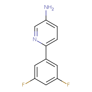 3-Pyridinamine, 6-(3,5-difluorophenyl)-