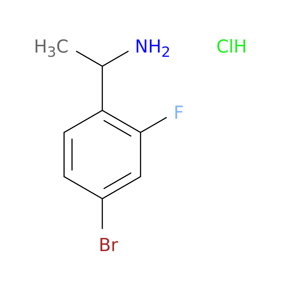 1-(4-Bromo-2-fluorophenyl)ethanamine hydrochloride