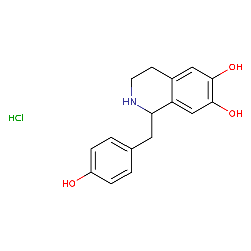 6，7-Dihydroxy-1-(4-Hydroxybenzyl)-1，2，3，4-tetrahydroisoquinoline Hydrochloride