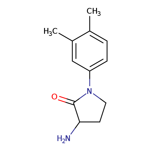 3-amino-1-(3,4-dimethylphenyl)pyrrolidin-2-one
