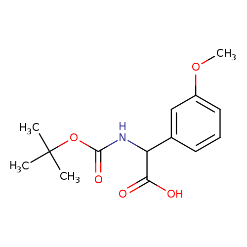 (N-BOC-Amino)(3-methoxyphenyl)acetic acid