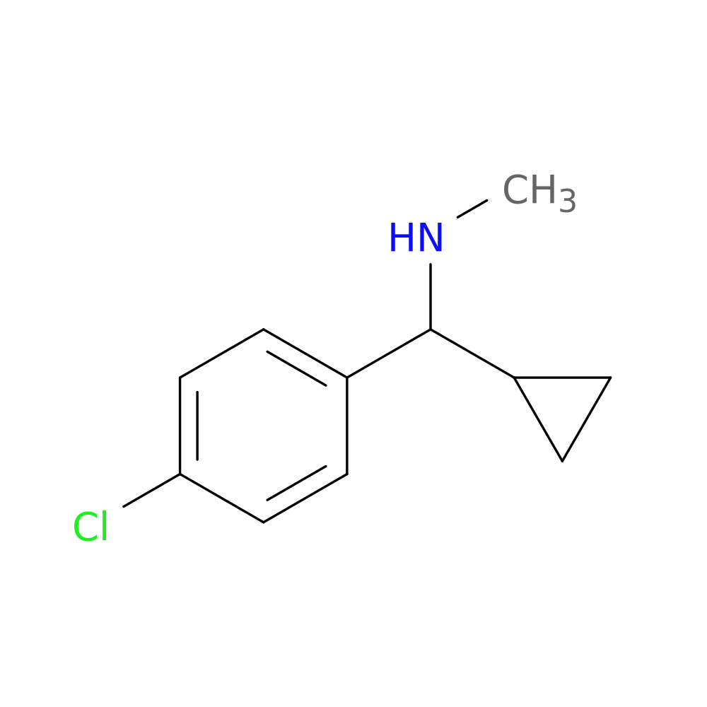 [(4-chlorophenyl)(cyclopropyl)methyl](methyl)amine