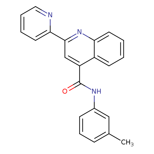 N-(3-methylphenyl)-2-(pyridin-2-yl)quinoline-4-carboxamide