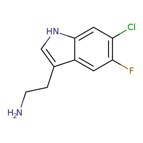 2-(6-chloro-5-fluoro-1H-indol-3-yl)ethan-1-amine