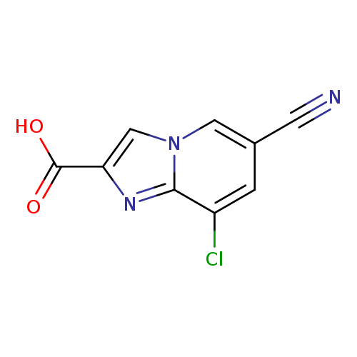 8-Chloro-6-cyanoimidazo[1,2-a]pyridine-2-carboxylic acid