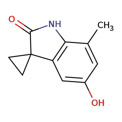 5'-hydroxy-7'-methyl-1',2'-dihydrospiro[cyclopropane-1,3'-indole]-2'-one