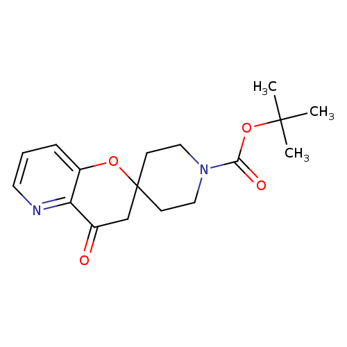 tert-Butyl 4'-oxo-3',4'-dihydrospiro[piperidine-4,2'-pyrano[3,2-b]pyridine]-1-carboxylate